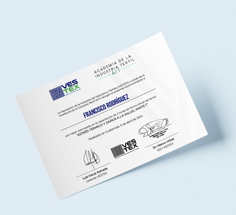 섬유 산업 아카데미 AIT 12 diploma ait