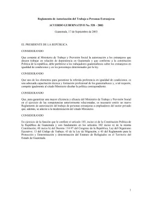Reglamento de Autorizacion del Trabajo a Personas