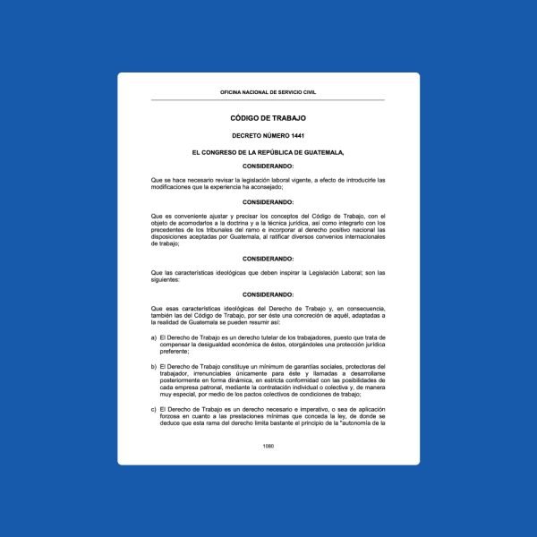 Codigo de Trabajo