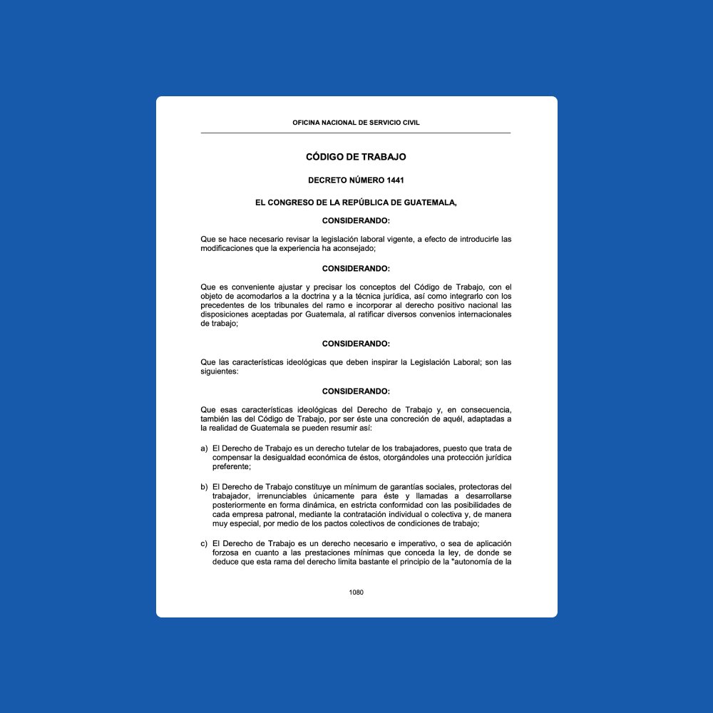 Codigo de Trabajo
