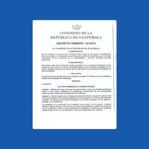 Tourism Promotion Law - Decree 42-10